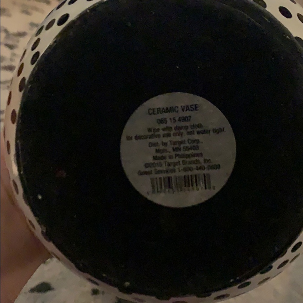 Target Patterned Vase - Picture 2 of 3